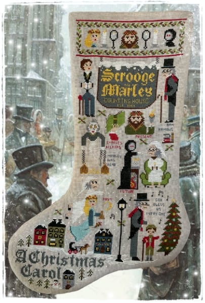 Christmas Carol Stocking