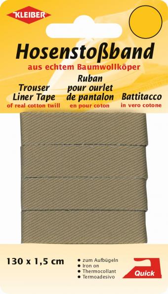 Cinta de agarre para el talón de los pantalones - Beige