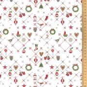 Weihnachtsornamente - 50x145cm.
