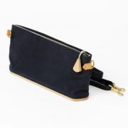 Bolsa de almacenamiento con base de madera - Negra