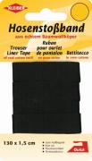 Cinta de agarre para el talón de los pantalones - Negra