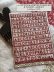 Little Marking Sampler