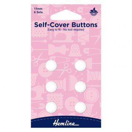 Botones de plástico personalizables - 11 mm