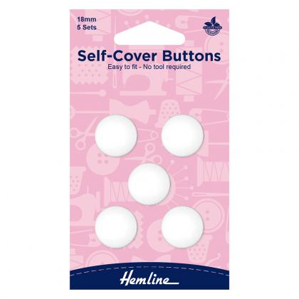 Botones de plástico personalizables - 18 mm