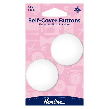 Botones de plástico personalizables - 38 mm