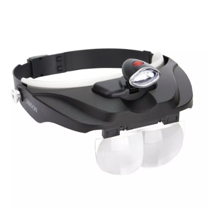 MagniVisor™ Deluxe - Visor de aumento iluminado