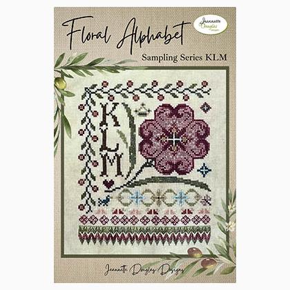 Floral Alphabet Sampling Series - KLM