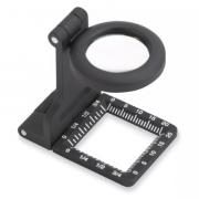 Lupa plegable de 6,5 aumentos Metal LinenTest™