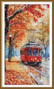 Tranvía en Otoño