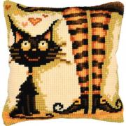 Cojín - El Gato Ama a su Bruja