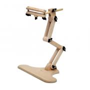 Soporte de asiento de madera ajustable
