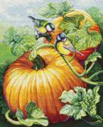 Birdies On Pumpkin