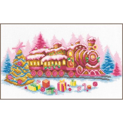Locomotora de pan de jengibre