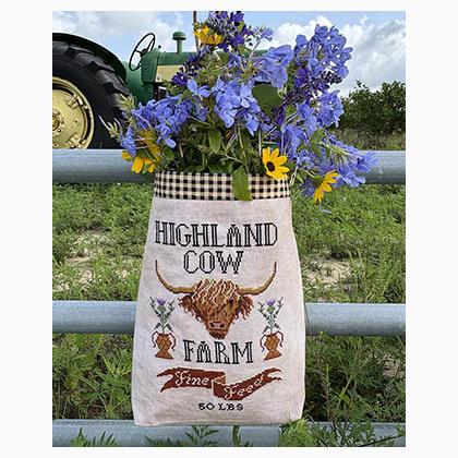 Highland Cow Feed Sack