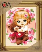 Teddy bear for a girl