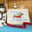 Dachshund Through The Snow Christmas Card