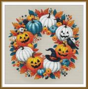 Corona de Halloween