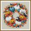 Corona de Halloween