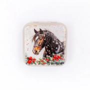 Winter Horse Tin Box