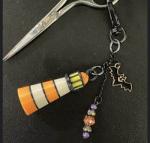 Spooky Lighthouse Scissor Charm
