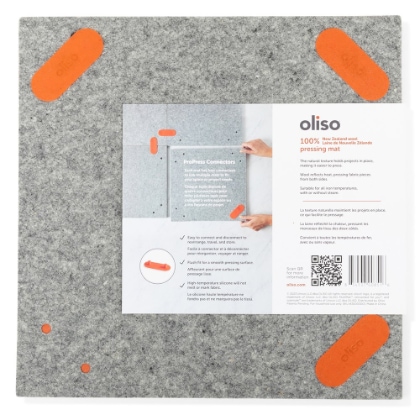 Oliso MultiMat™ - Alfombrilla de planchado de lana ProPress