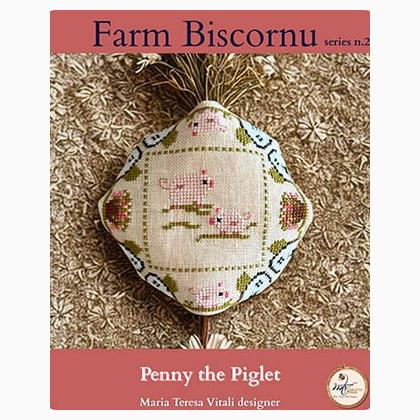 Penny The Piglet Biscornu