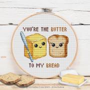 You're the butter to my bread