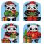 Panda de Navidad (4)