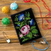 Funda para pasaporte - Flores