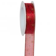 Cinta - Cristal de hielo - Rojo (6 mt)