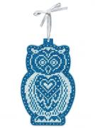 Decoración de fieltro - Snowy Owl