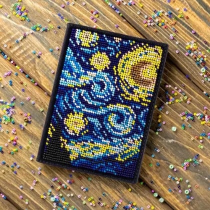 Funda para pasaporte - Noche estrellada