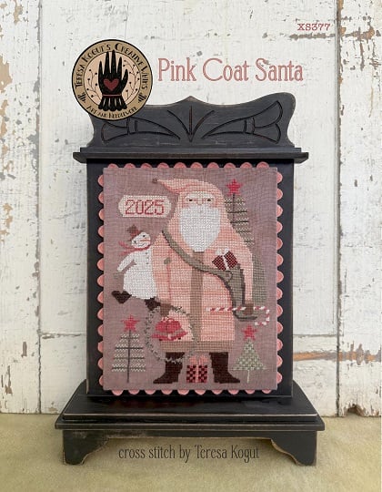 Pink Coat Santa