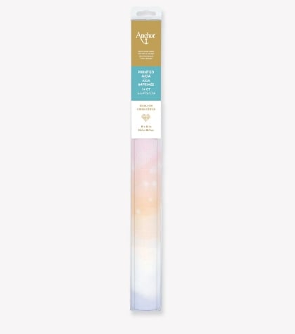 Tela Aida estampada de 14 ct - Amanecer