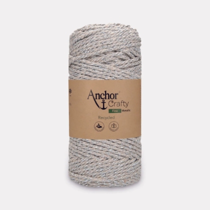 Anchor Crafty Fine Metallic - Blanc 00500