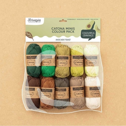 Catona Minis Colour Pack - Avocado Toast