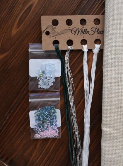Threads, Beads Pack - Forget-me-not - Original
