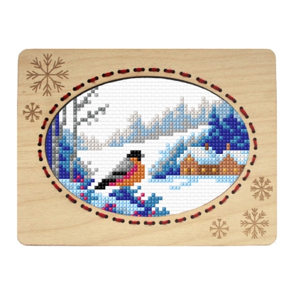 Paisaje con pájaro