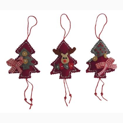 Kit de fieltro navideño - Arboledas pequeños