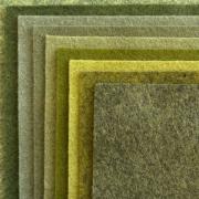 Fieltro pack Velours Emeraude 15x15cm.