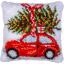 Cojin - Coche de Navidad