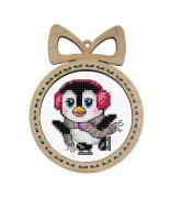 Pingüino de Navidad