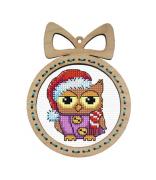 Búho navideño