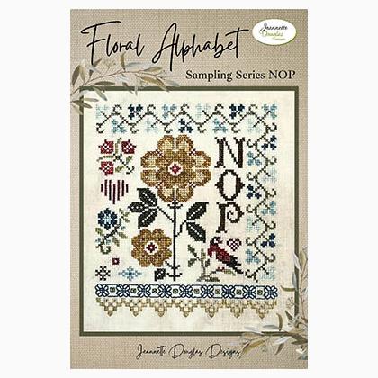 Floral Alphabet Sampling Series - NOP