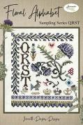 Floral Alphabet Sampling Series - QRST