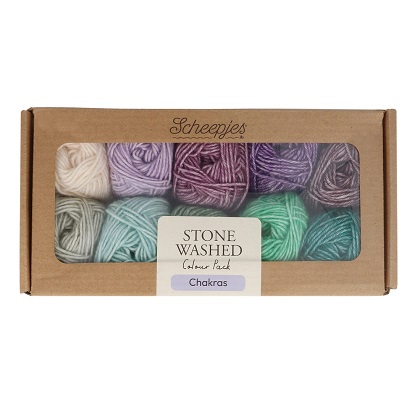 Stone Washed Colour Pack - Chakras