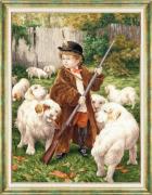 The New Keeper - 1888 (Charles Burton Barber)