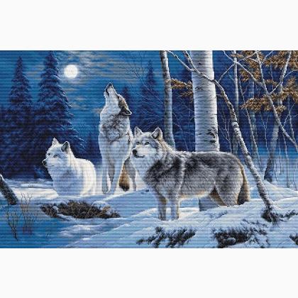 The Howl of Wolves and the Winter Moon - Medio Punto