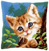 Cojín - Gato en un árbol