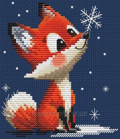 Delicada luz de nieve - Zorro